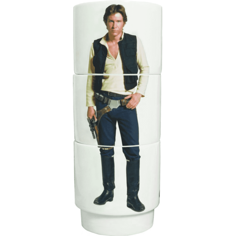 Star Wars Stacking Mugs. Luke, Han and Stormtrooper Mix and Match - Image 2