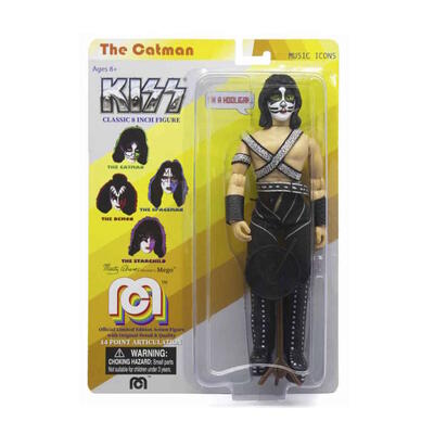 Mego KISS Peter Criss Catman Action Figure