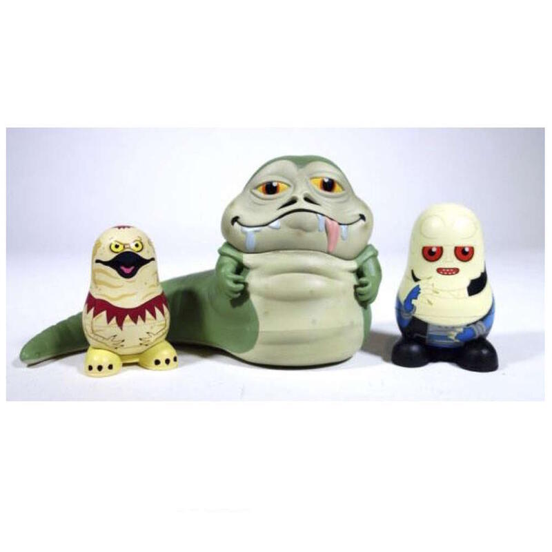 Star Wars Chubby Stackable Figures 3 pack Jabba's Palace - Image 2