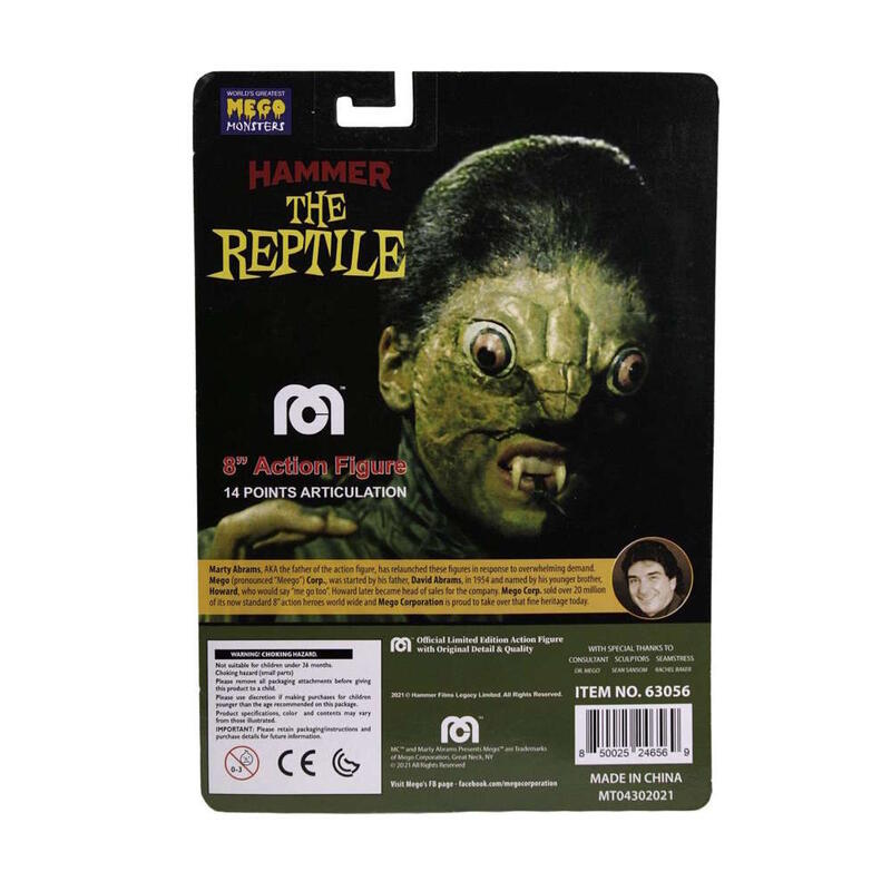 Mego Hammer Reptile Action Figure - Image 4