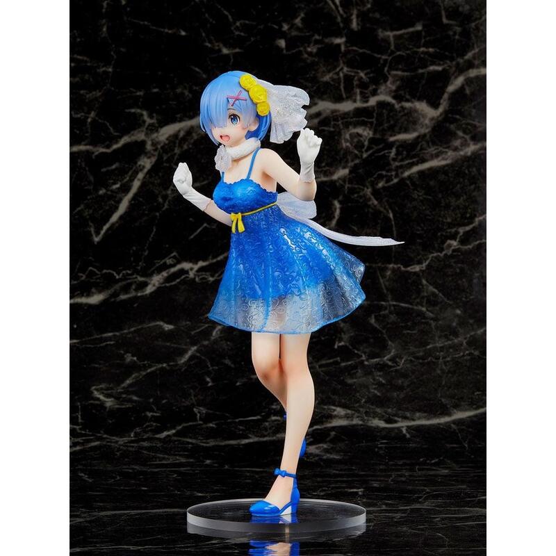 Re:Zero Precious PVC Figure Rem Clear Dress Ver. 23 cm Taito - Image 3