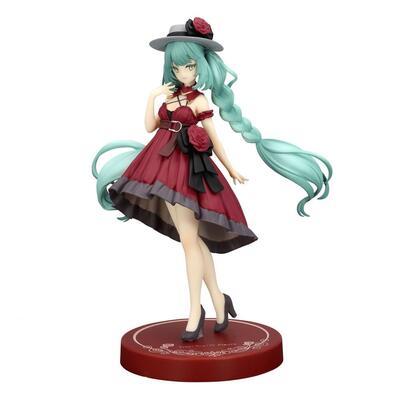 Hatsune Miku Trio-Try-iT PVC Figure Outing Dress Red Colour Ver 19 cm