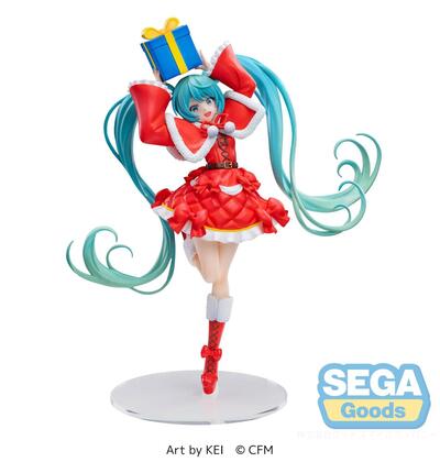 Hatsune Miku Series Luminasta PVC Figure Hatsune Miku Christmas 2024 19 cm
