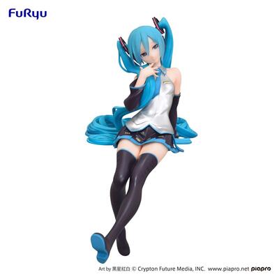 Hatsune Miku Noodle Stopper PVC Figure Kuroboshi Kouhaku Ver.