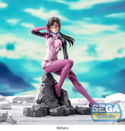 Evangelion: 3.0+1.0 Thrice Upon a Time Luminasta PVC Figure Mari Makinami Illustrious Vignetteum 30th Anniversary Ver. 18 cm