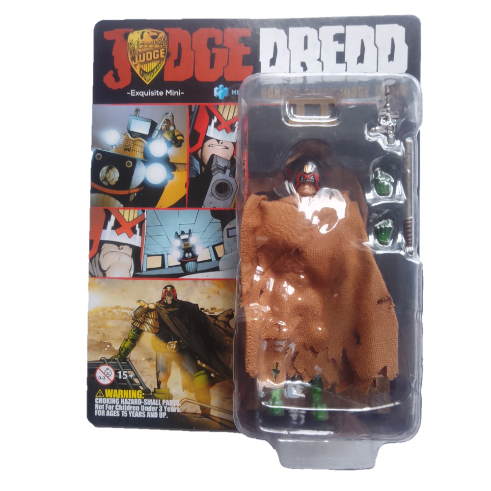 Hiya Judge Dredd Cursed Earth 1/18 Action Figure