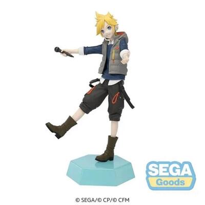 Hatsune Miku: Colorful Stage! Desktop x Decorate Collections PVC Statue Kagamine Len Street Sekai Ver. 15 cm