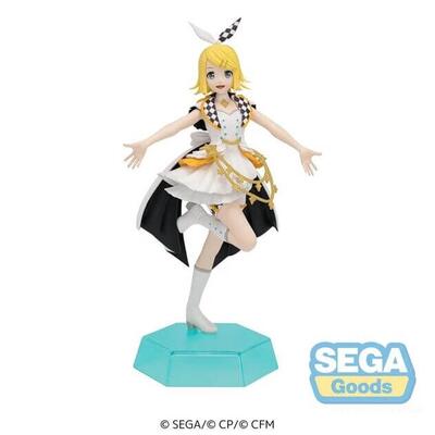 Hatsune Miku: Colorful Stage! Desktop x Decorate Collections PVC Statue Kagamine Rin Stage Sekai Ver. 15 cm