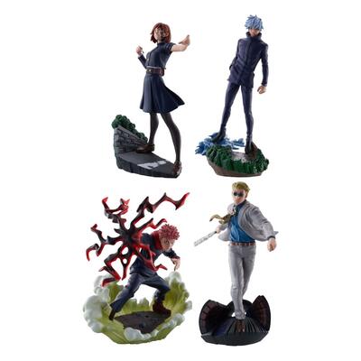 Jujutsu Kaisen Petitrama Series Trading Figure 4-Set Jujutsu Kaisen Series Vol.2 Set 9 cm