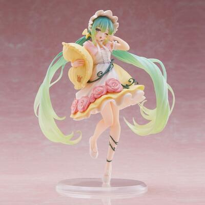 Hatsune Miku PVC Statue Hatsune Miku Wonderland Figure Sleeping Beauty Reissue 18 cm