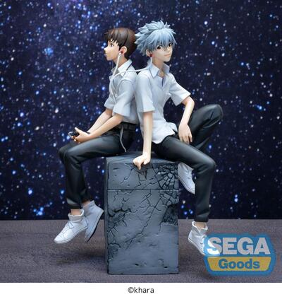 Rebuild of Evangelion Luminasta PVC Statue Shinji & Kaworu Set Evangelion: New Theatrical Edition 7 cm