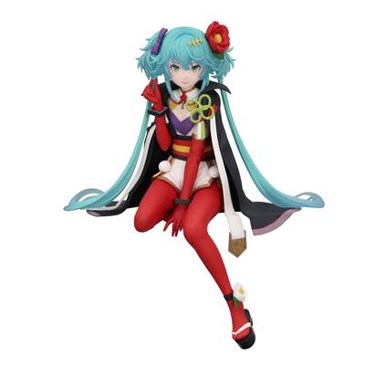Hatsune Miku Noodle Stopper PVC Statue Flower Fairy Camellia 15cm
