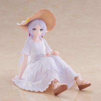Frieren: Beyond Journey's End PVC Statue Desktop Cute Figure Frieren Summer Dress Ver. 13cm